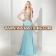 High Quality Cheap Hot Sell Light Blue Evening Dress 2017